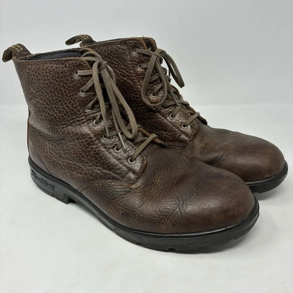 Blundstone Lace-Up Boots #1454 Brown Tumble Mens AU 9 US 9.5 *Read Description*